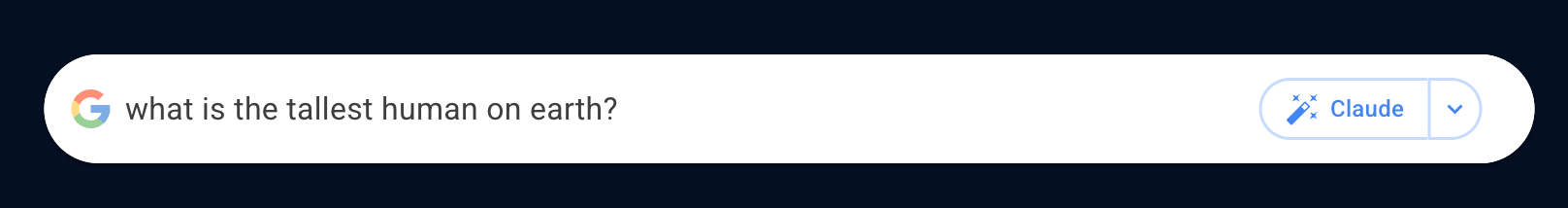 AI Assistant integration in Best Homepage Ever search bar