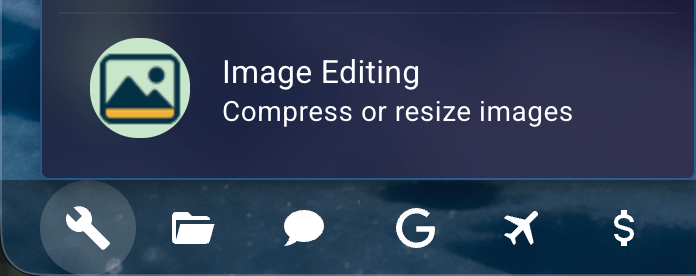 Image Compressor tool screenshot